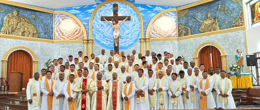 Diocese of Kohima observes feast of St. John Mary Vianney