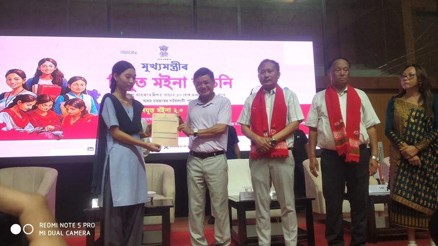 CEM flags off buses, hands out job letters and student scheme forms across Diphu