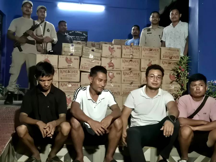 DMC nominee Enoch Wotsa held in Assam with alleged alcohol haul