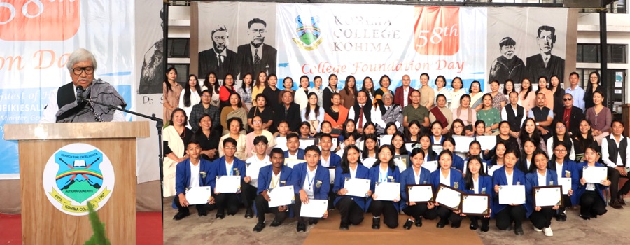 Fresher’s day, foundation day marked at Japfu Christian College, Kohima College