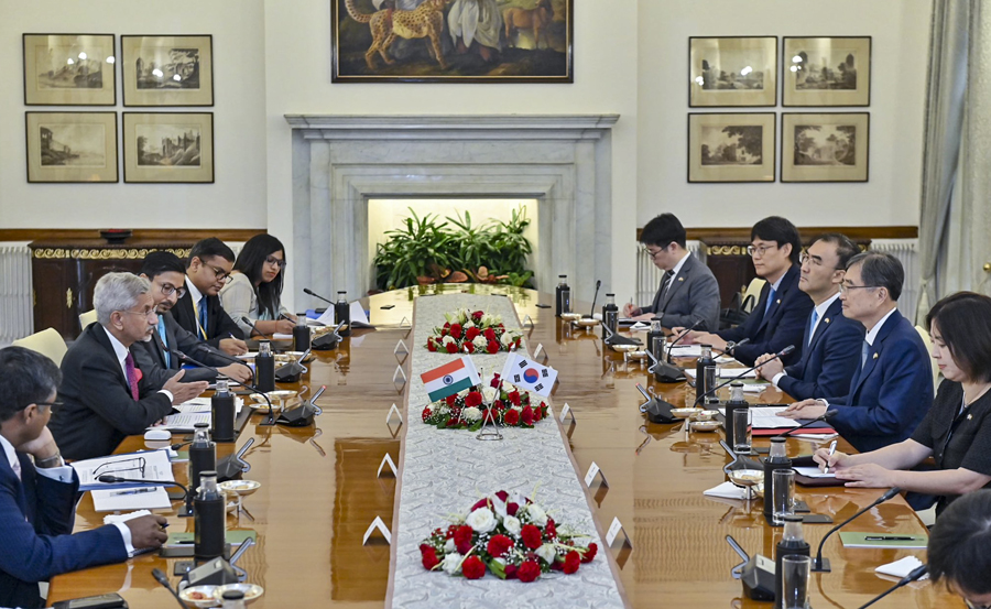 EAM Jaishankar holds 'productive' talks with South Korean foreign minister Cho Hyun
