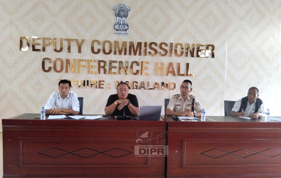 Chümoukedima, Kiphire and Meluri hold DPDB meetings