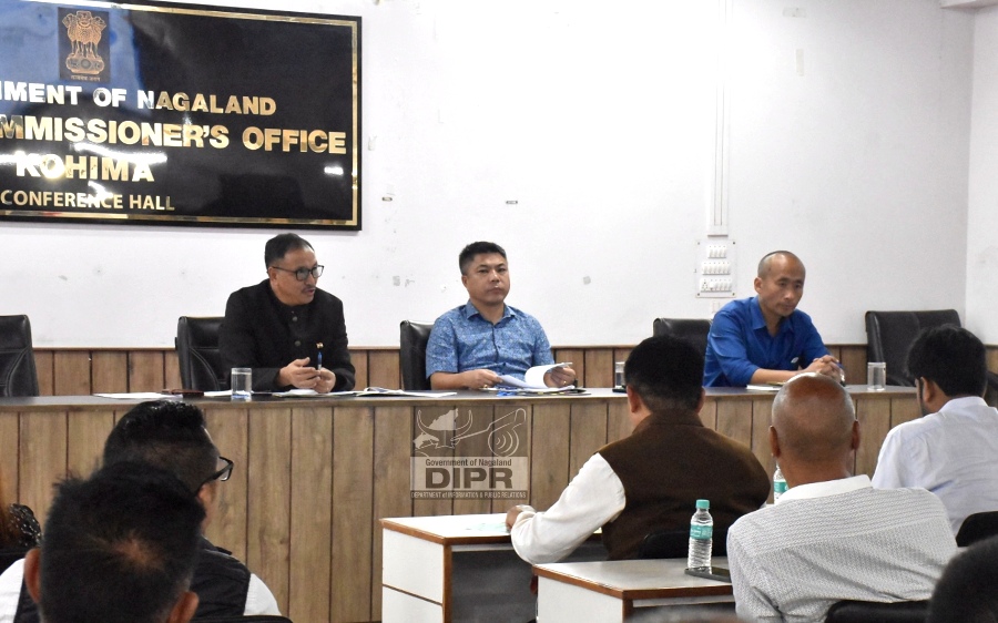 Kohima DISHA meeting reviews developmental schemes