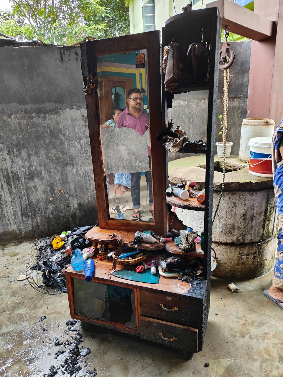 Short circuit causes fire in Dimapur’s Lhomithi Colony