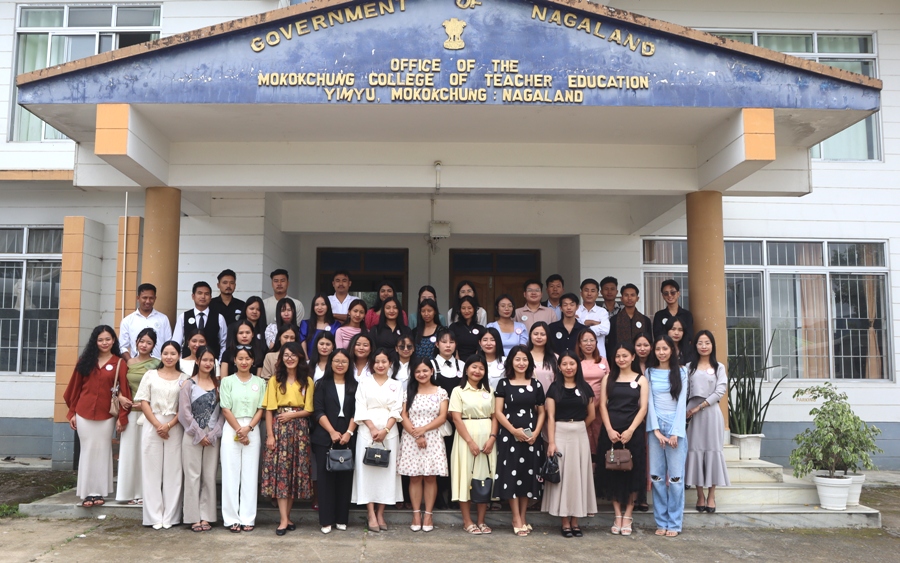 Mokokchung College of Teacher Education holds 14th induction session for freshers