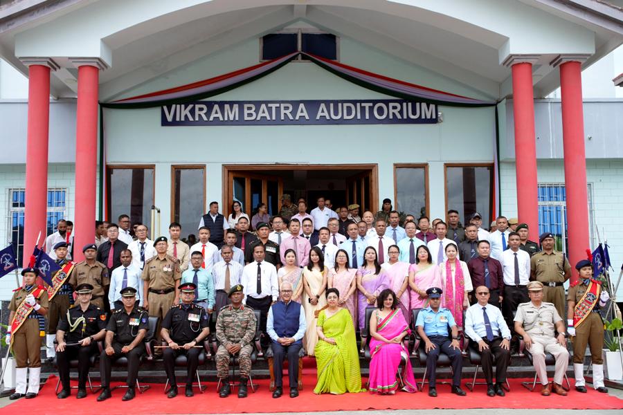 Manipur Governor visits Sainik School Imphal 