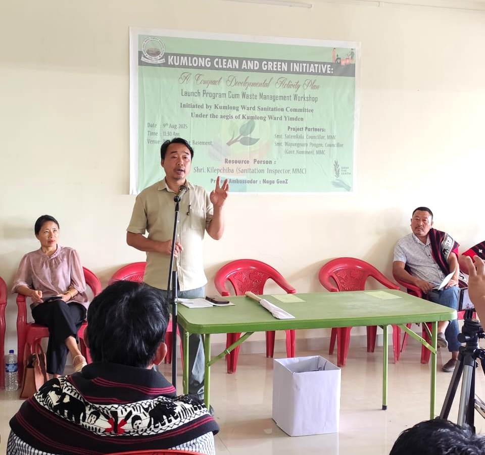 Mokokchung’s Kumlong ward launches ‘clean and green initiative’ 