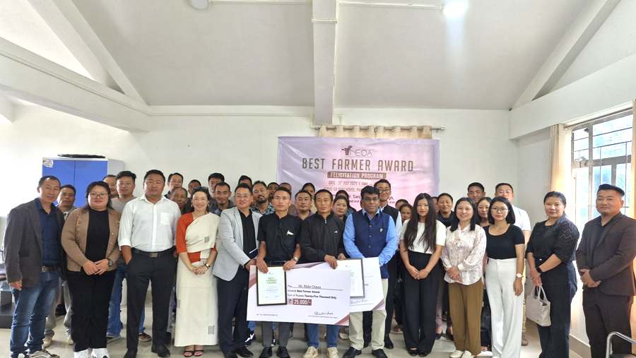 Sowing success: 8 Nagaland farmers receive NEIDA's ‘Best Farmer Award’