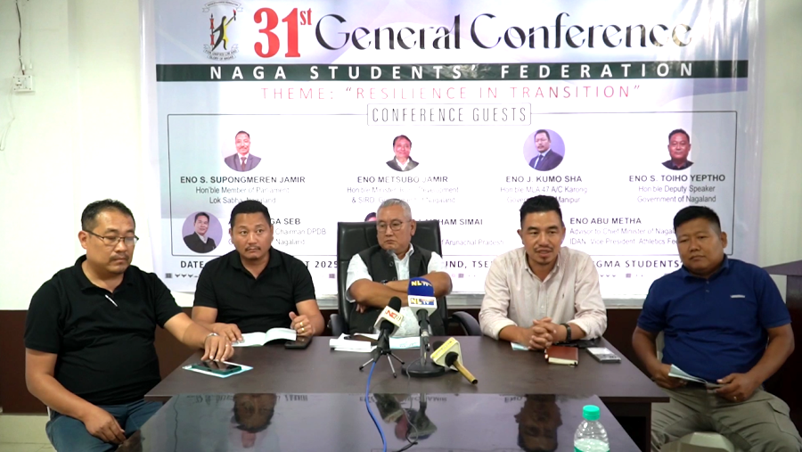 Naga Students’ Federation 31st general conference from August 27 to 30