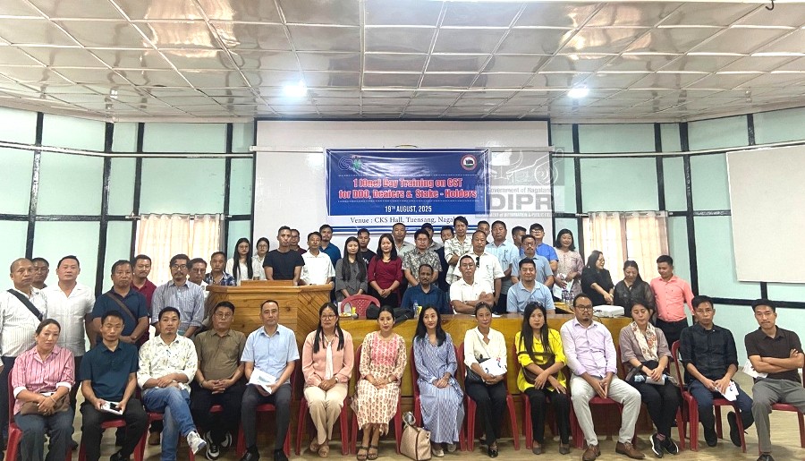 One-day GST training conducted in Tuensang