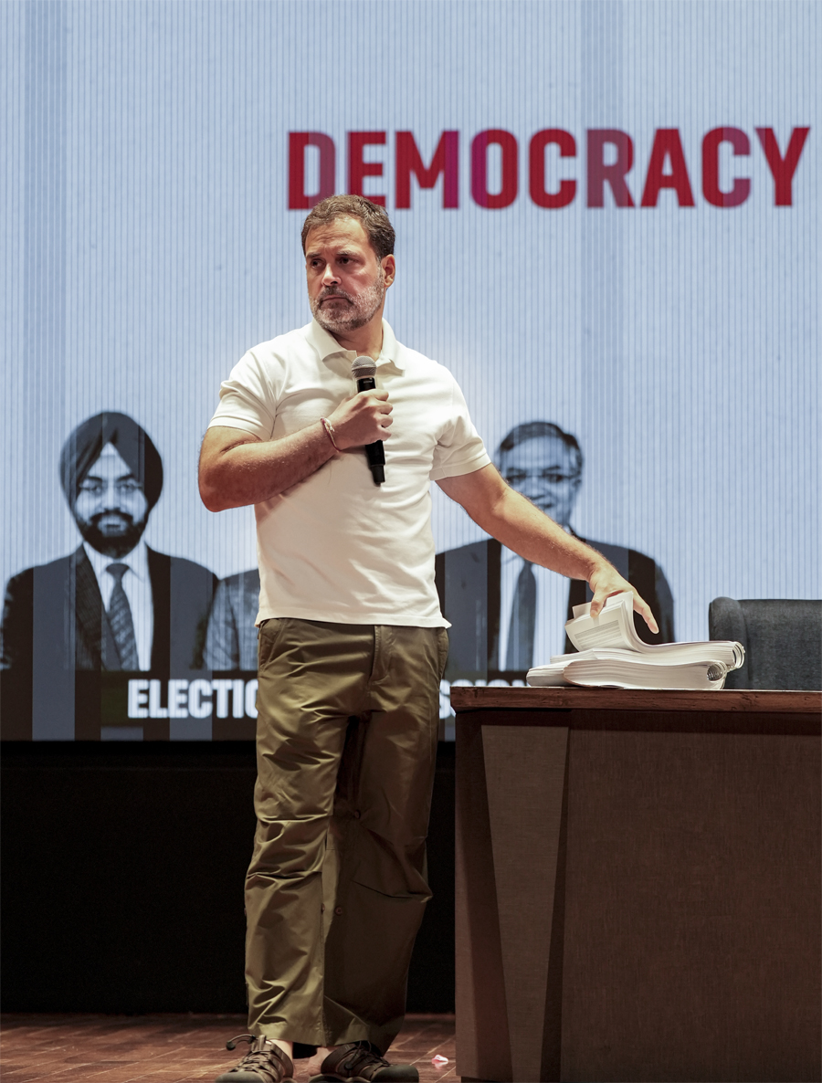 Rahul Gandhi claims proof of poll fraud, BJP-EC 'collusion'; calls it 'crime against Constitution'