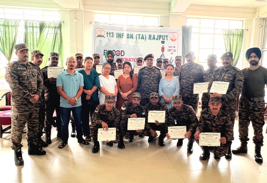 Rajput Terriers marks 77th Raising Day