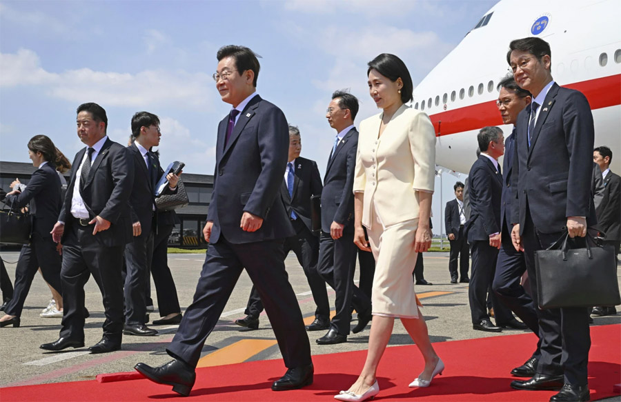 South Korea's Lee Jae Myung in Tokyo to highlight friendly ties with Japan before key summit with Trump