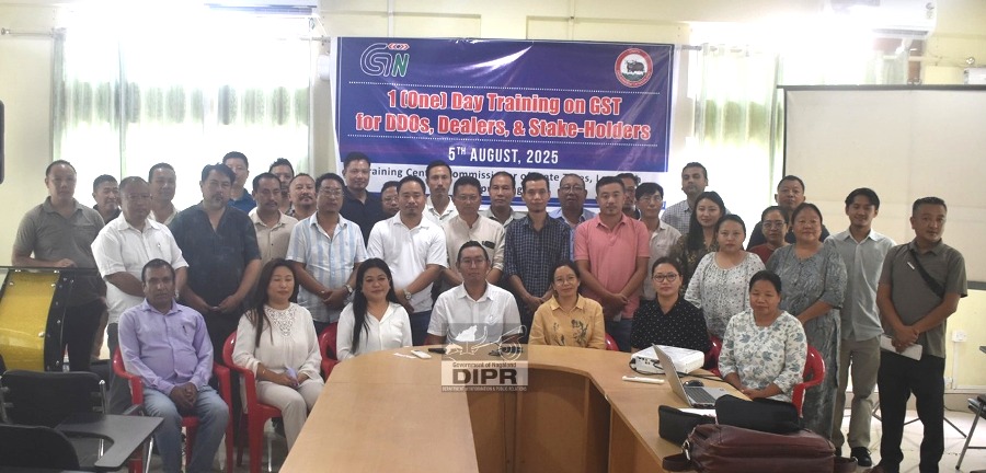 Taxes department conducts one-day training on GST in Dimapur