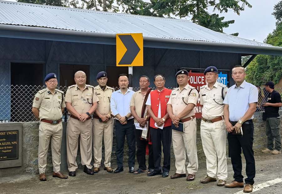 Temporary police outpost inaugurated in Ungma village