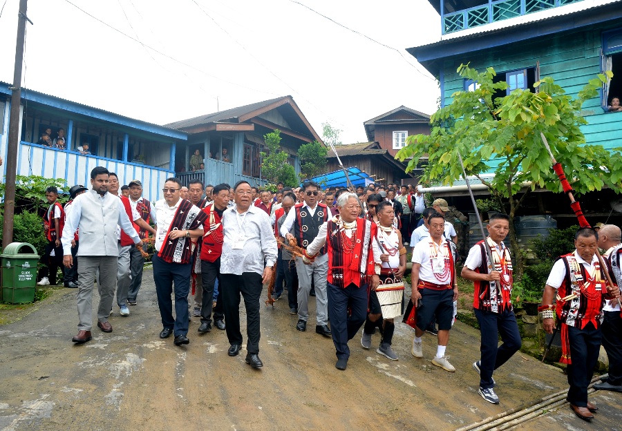 Tsüngremmung festival: Minister Kaito Aye lauds Longsa village’s spirit of togetherness