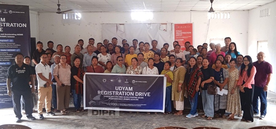UDYAM, FSSAI registration drive held at Niuland