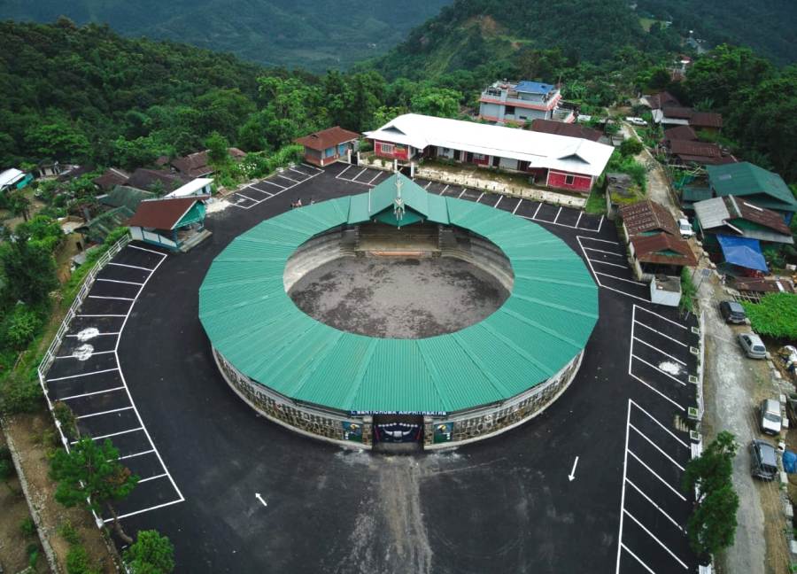 Chief Minister Neiphiu Rio inaugurates T Sentichuba amphitheatre in Mongsenyimti