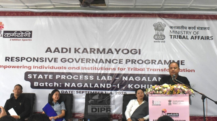 Advisor Tovihoto Ayemi highlights vision of Aadi Karmayogi Abhiyan
