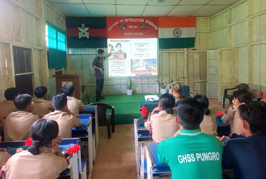 Assam Rifles holds Operation Sindoor lecture at Pungro