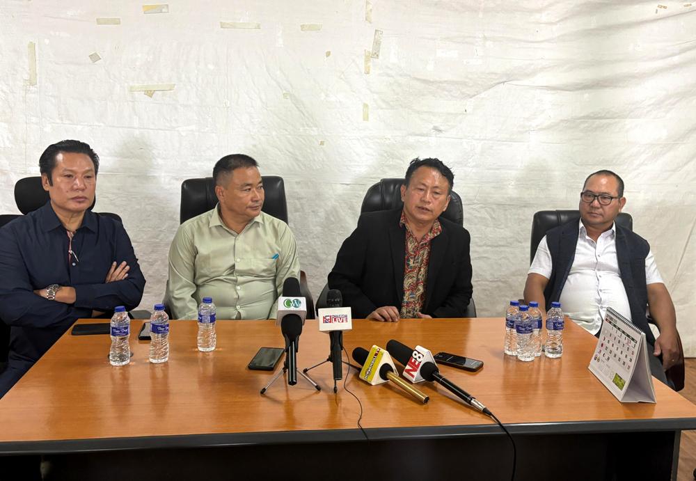 CANSSEA stages protest, submits demands to Nagaland government 