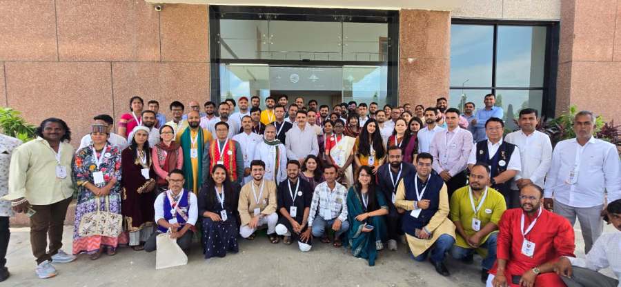 Chenithung Humtsoe represents Nagaland at 1st National Changemakers Meet 