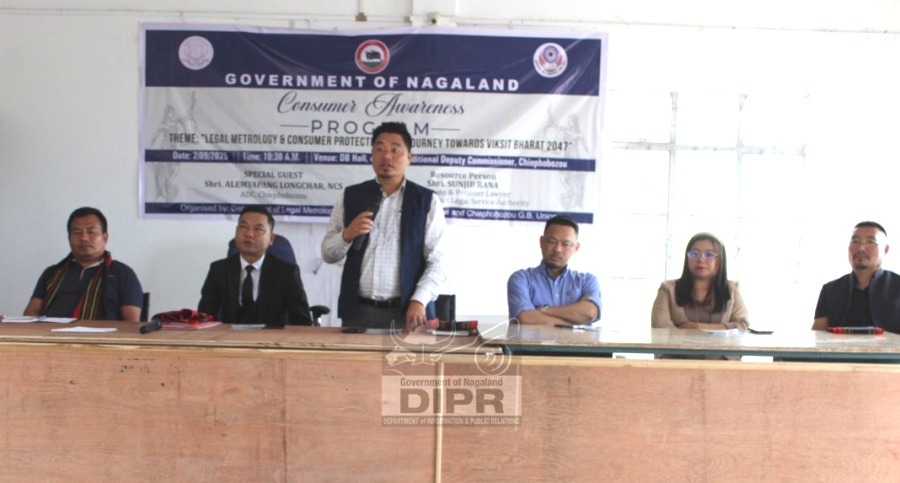 Consumer awareness programme held at Chiephobozou
