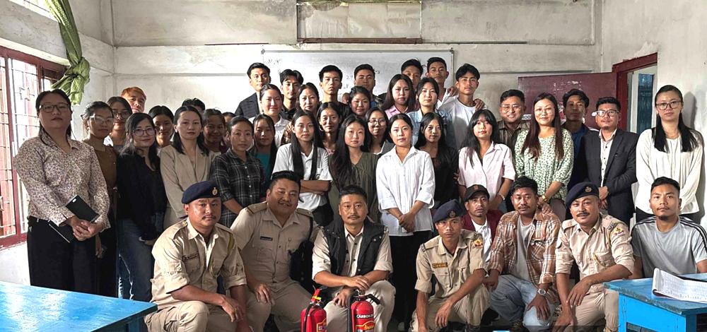 DIET Tuensang holds fire safety training