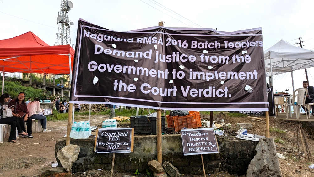 Nagaland: RMSA teachers to shift protest to Secretariat