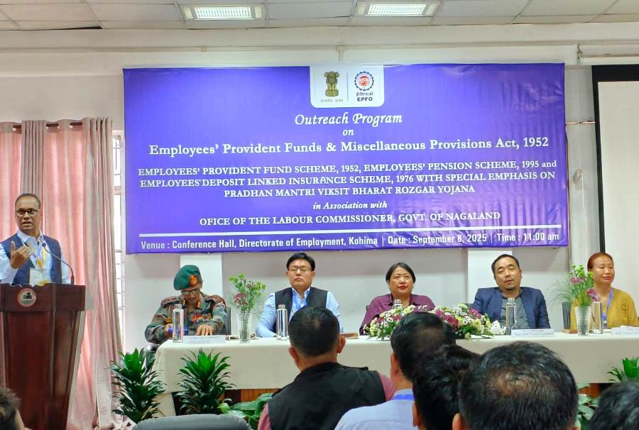 Employees’ Provident Fund Organisation holds awareness programme in Kohima