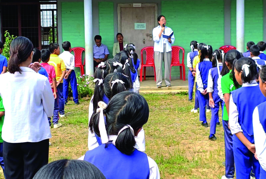 First Naga lady pilot from Senapati urges students not to fear failure