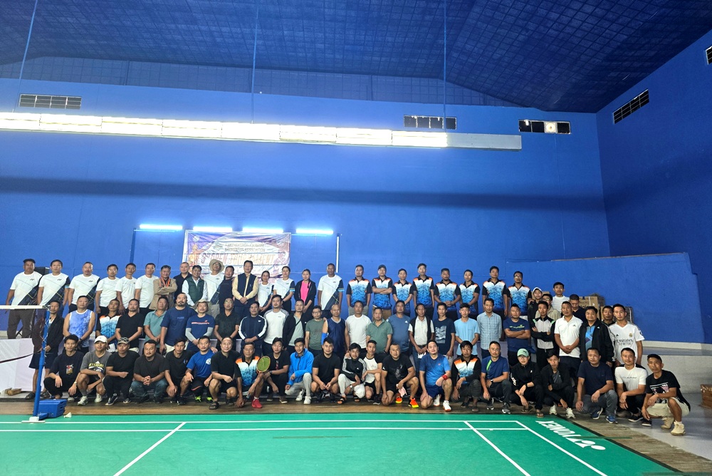 Khezhakeno–Kikrüma Badminton Association hosts 3rd Open Badminton Tournament