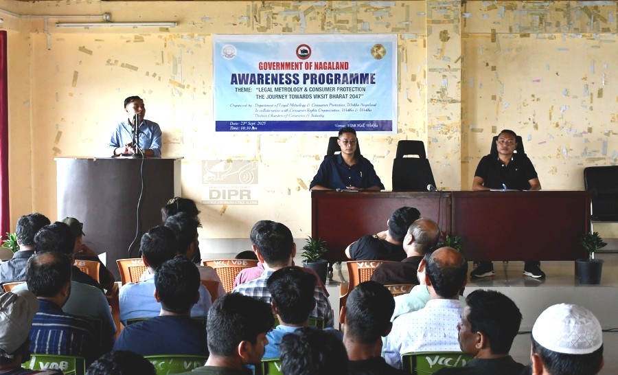 Legal Metrology and Consumer Protection Wokha holds consumer awareness programme
