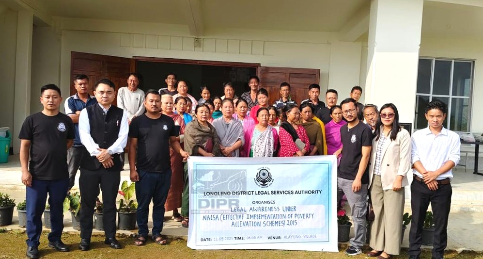 Legal awareness programme held at Alayung village