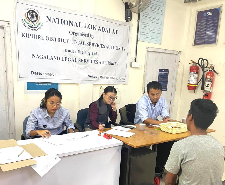 3rd National Lok Adalat settles 461 cases in Nagaland
