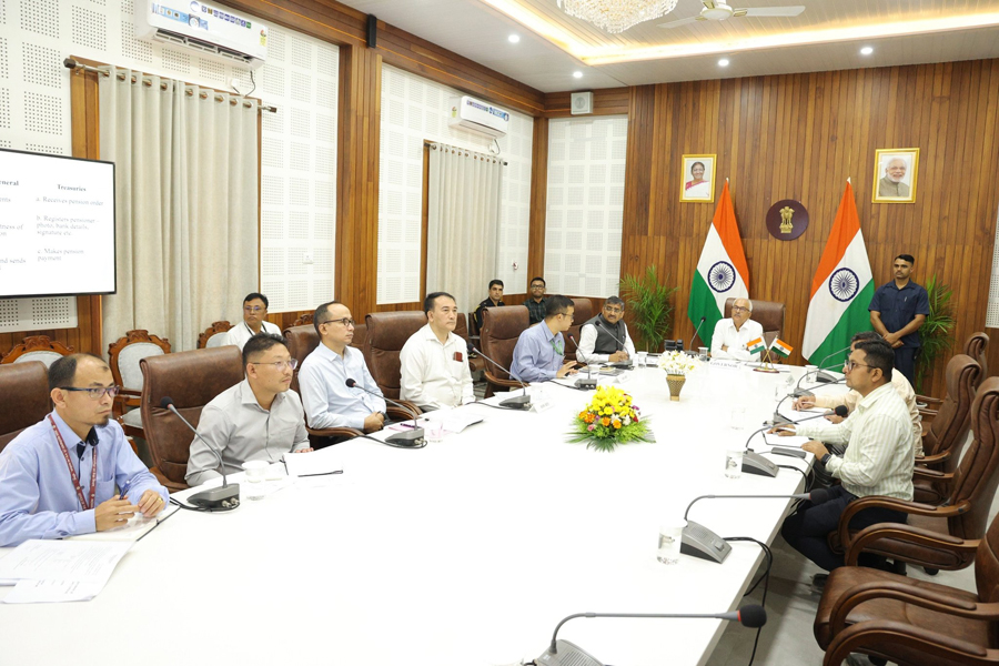 Manipur Governor holds high-level meeting post ambush on Assam Rifles, steps to boost security discussed