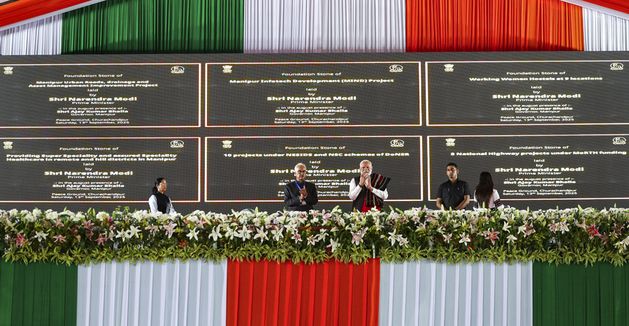 Want to make Manipur symbol of peace, prosperity: Modi