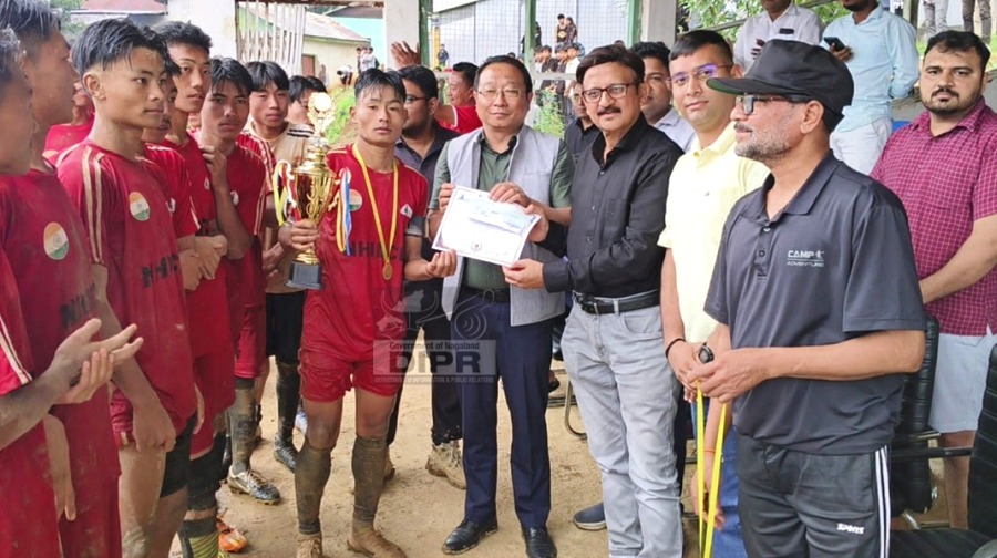 NHIDCL marks 11th inception day with football match in Meluri