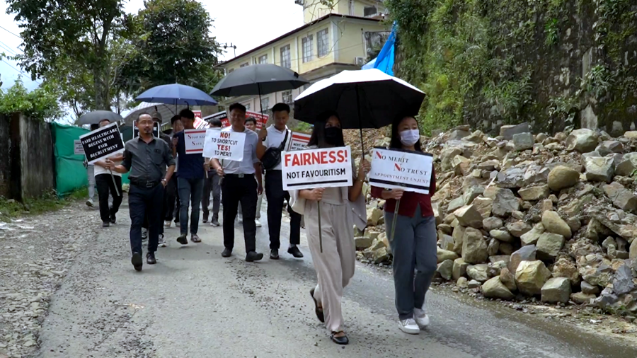 Nagaland: Medical students continue stir against health department’s regularisation move