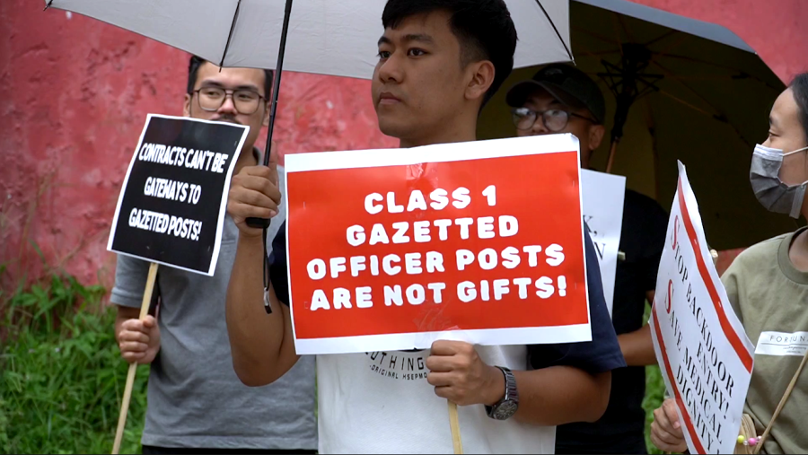 Nagaland: Medical students continue stir against health department’s regularisation move