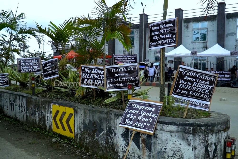 RMSA-2016 teachers to continue agitation after failed talks with Nagaland government