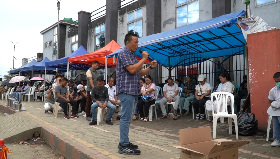 RMSA 2016 teachers’ indefinite protest enters 11th day in Kohima