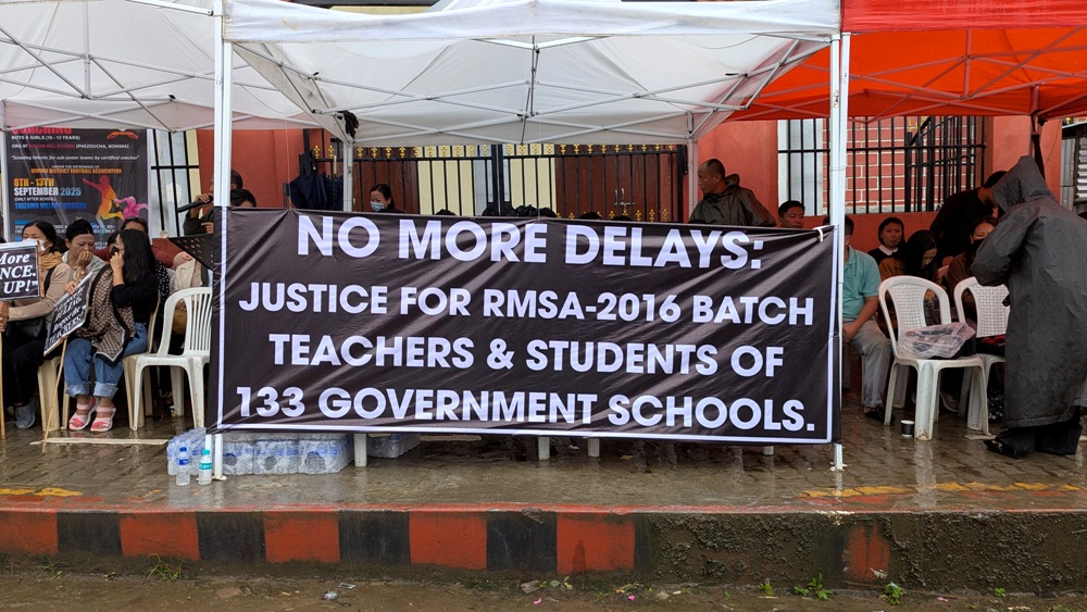 RMSA teachers dismiss Nagaland government clarification as ‘half cooked story’