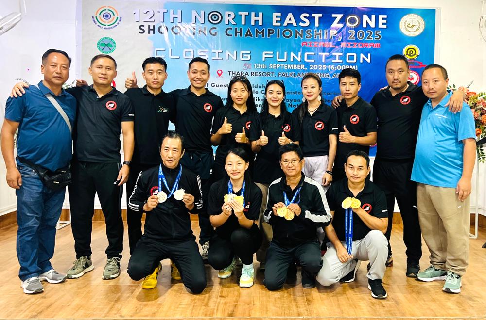 Nagaland bag 10 medals at North East Zone Shooting Championship