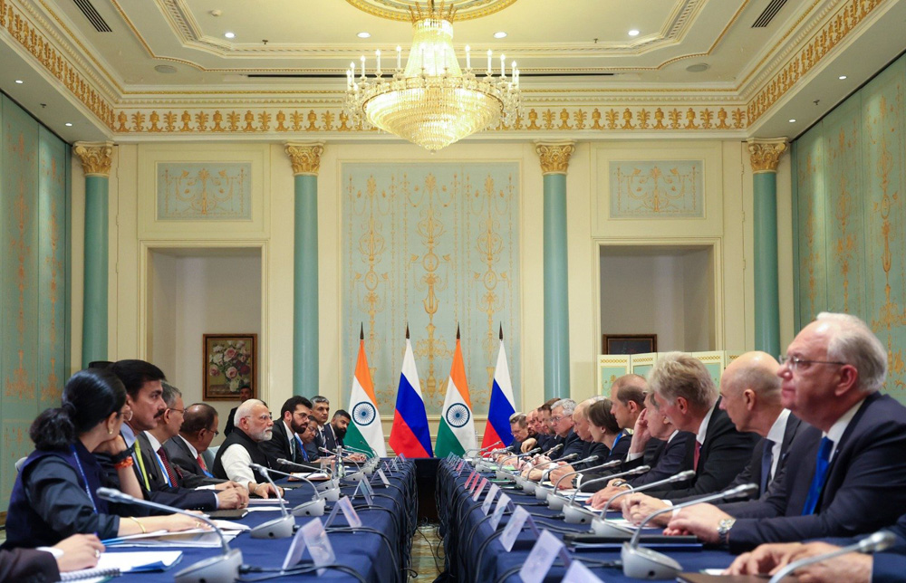 Call of humanity to end Ukraine conflict: PM Modi to Putin during bilateral meet