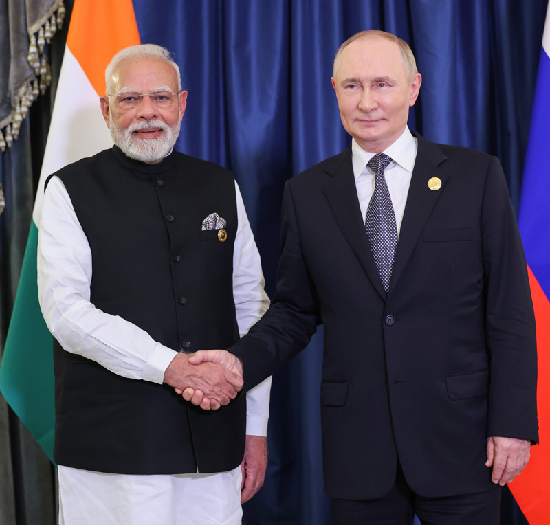 Call of humanity to end Ukraine conflict: PM Modi to Putin during bilateral meet