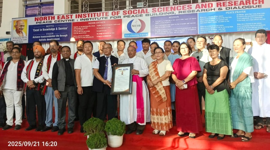 Nosazol Charles Chaya receives Peace Award 2025