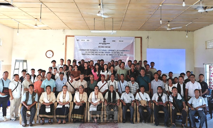 ‘Weaving heritage’ seminar in Molvom village promotes Kuki traditions, sustainable living