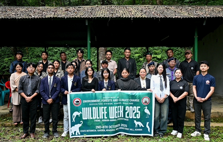 Wildlife Week observed at State Botanical Garden in Kohima