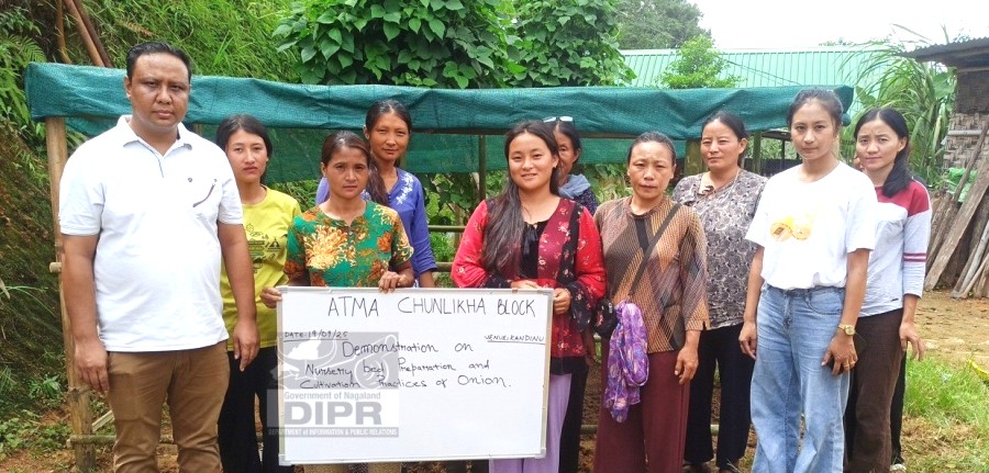 ATMA Chunlikha conducts series of farm training programmes